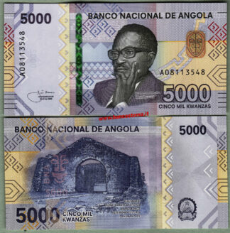 Angola PW162 5.000 Kwanzas aprile 2020 unc