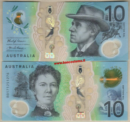 Australia P63 10 Dollars (2017) unc polymer