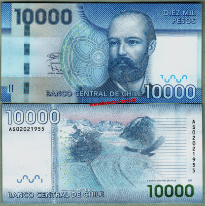 Chile P164i 10.000 Pesos 2020 unc