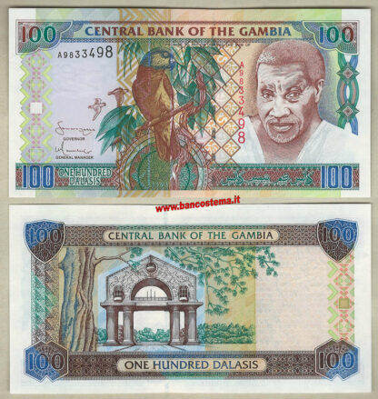 Gambia P24c 100 Dalasis (2005) unc