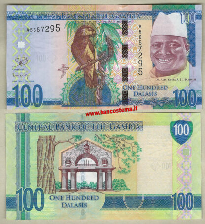 Gambia P35 100 Dalasis nd (2015) unc