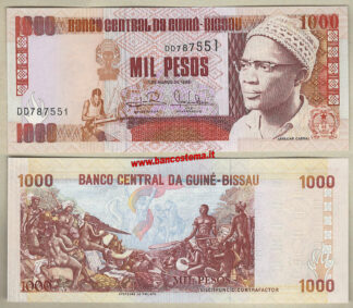 Guinea-Bissau P13a 1.000 Pesos 1.03.1990 unc