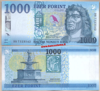 Hungary P203a 1.000 Forint 2017(2018) unc