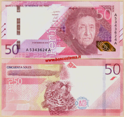 Perù 50 Soles 21.03.2019 unc