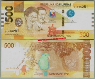  banconota Philippines PW227 500 Piso 2020 unc