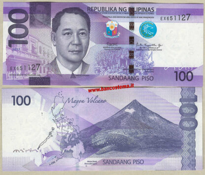 Philippines P222c 100 Piso 2017 (2018) unc