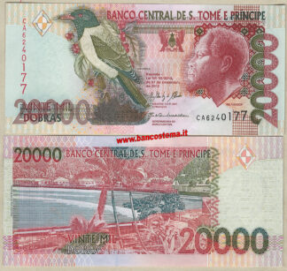 Sao Tomè & Prince P67e 20.000 Dobras 2013 (2016) unc