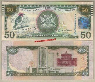 Banconota Trinidad and Tobago P50 50 Dollar 2006 (2012) unc