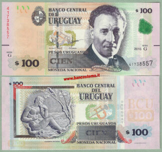 Uruguay P95 100 Pesos Uruguayanos 2015 (2017) unc