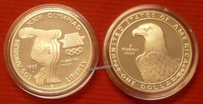 USA km209 - Stati Uniti D'America 1 dollar 1983 proof