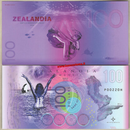 Zealandia set 2018 unc polymer 4 pz. - immagine 4