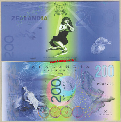 Zealandia set 2018 unc polymer 4 pz. - immagine 3