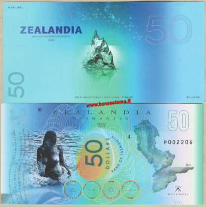 Zealandia set 2018 unc polymer 4 pz. - immagine 2