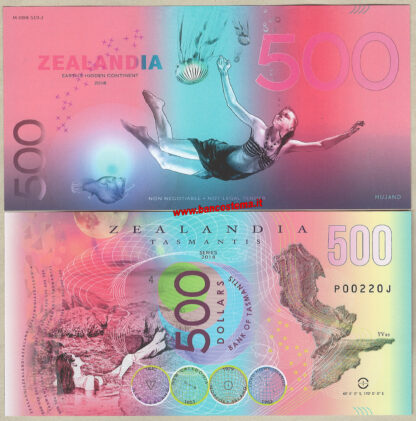 Zealandia set 2018 unc polymer 4 pz. - immagine 5