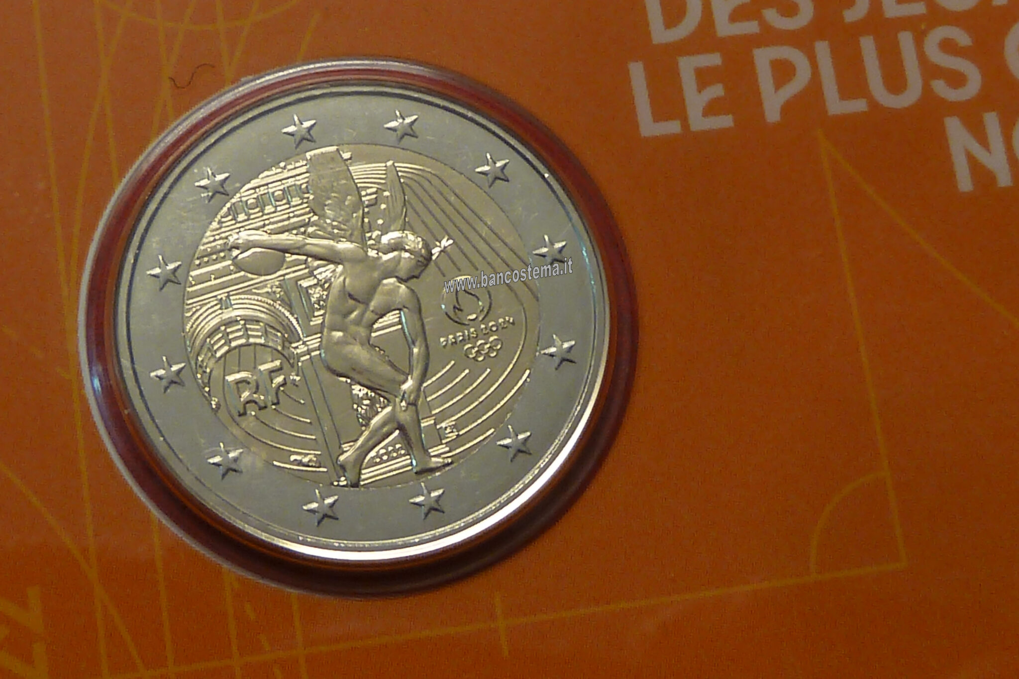 Francia 2 euro 2022 commemorativi 2ª dedicata alle Olimpiadi di