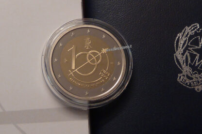 Italia-2-euro-Cento-anni-dellAeronautica-Militare-2023-proof-dett.moneta