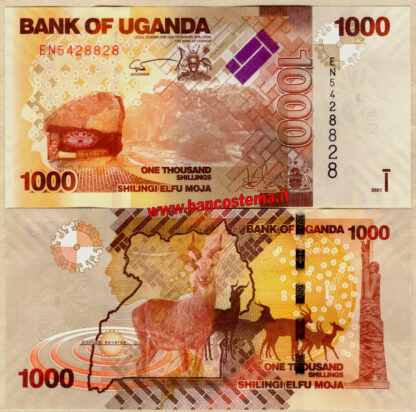 Uganda P49f 1.000 Shillings 2021 unc