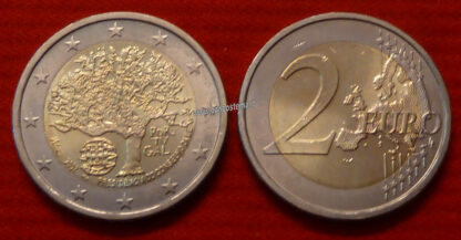 MONETA Portogallo 2 euro commemorativo 2007 Presidenza Consiglio Europeo FDC