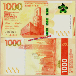 Hong Kong PW306a 1.000 Dollars SCB 01.01.2018 unc