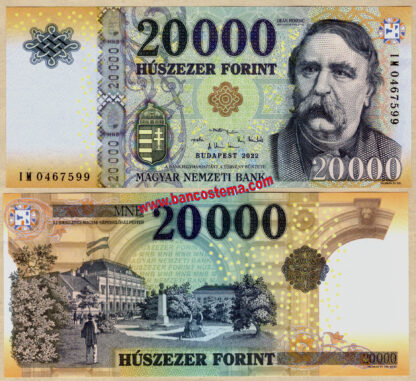 Hungary P207 20.000 Forint 2022 unc