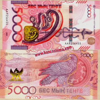 Banconota Kazakhstan PW54 5.000 Tenge 2023 unc