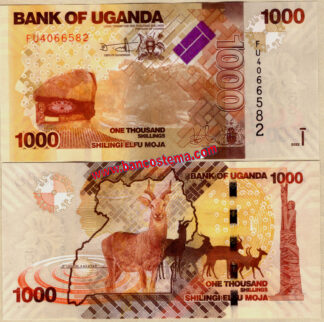 Uganda P49 1.000 Shillings 2022 unc