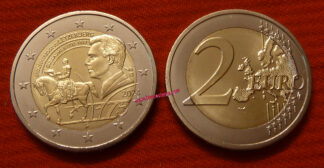 Lussemburgo 2 euro 2024 commemorativo 175º anniversario della scomparsa del granduca Guglielmo II fdc