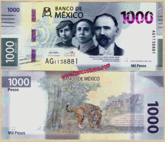 Mexico P137b 1.000 Pesos 06.01.2021 (2022) unc