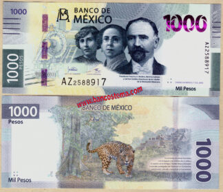 Mexico P137d 1.000 Pesos 07.07.2022 (2023) unc