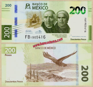 Mexico PW135j 200 Pesos 10.10.2022 unc
