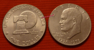 Usa 1 dollar "Eisenhower Bicentennial Dollar" 1976 vf