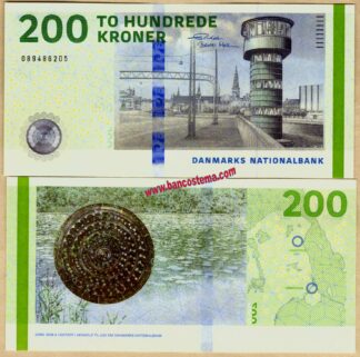 Denmark PW72 200 Kroner nd 2021(2024) unc