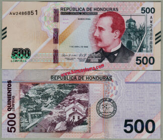 Honduras PW113 500 Lempiras 07,04,2022 (2024)unc