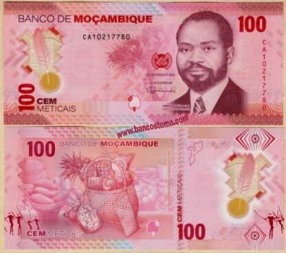 Mozambique PW157 100 Meticais 16.06.2024 polymer unc