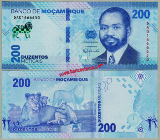 Mozambique PW158 200 Meticais 16.06.2024 unc