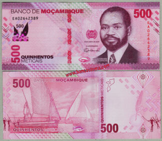 Mozambique PW159 500 Meticais 16.06.2024 unc