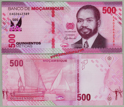 Mozambique PW159 500 Meticais 16.06.2024 unc