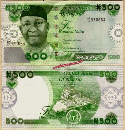 Nigeria PW48 500 Naira 2024 unc