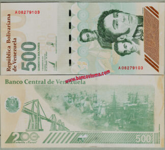 Venezuela PW121 500 Bolívares 17.08.2023 unc