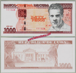 Cuba P132 1.000 Pesos 2023 unc