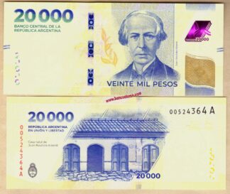 Argentina PW370 20.000 Pesos nd 2024 unc