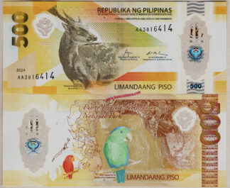 Philippines PW240 500 Piso 2025 polymer unc